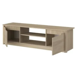 BETTY klassisk tv-skab - Eg dekorerede spånplademøbler - L150 x H42 x D60 cm Ek