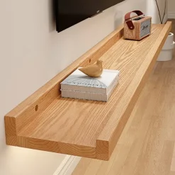 Billedhylde i fyrretræ 30cm