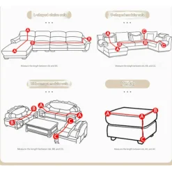 Bjørneformet beige sofabetræk; Plus size single S (bredde 65-85cm * længde 65-95cm); Fuld dækkende, alsidigt sofabetræk med et sofistikeret, mini S