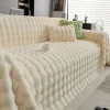 Blødt og luftigt sofabetræk 180x380cm - Off White