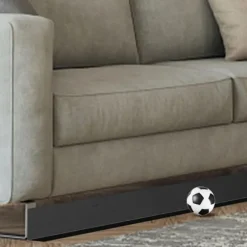 Blokering til under sofaen, tykkere møbelblokering under sofaen - forhindrer ting i at komme under sofaen eller sengen, nem at installere, A