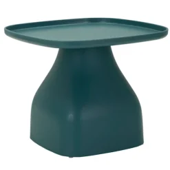 Blåt firkantet bord, 48x48x38 cm – Moderne design