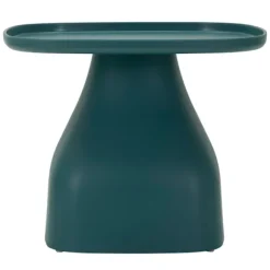 Blåt firkantet bord, 48x48x38 cm – Moderne design