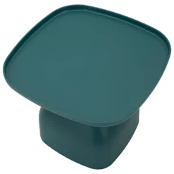 Blåt firkantet bord, 48x48x38 cm – Moderne design