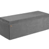 Bænk antracit snor 114x38x38cm MDF foldbar