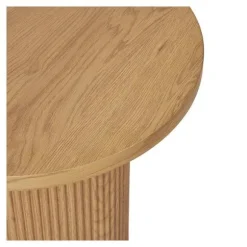 Boavista hjørnebord Ø48cm naturlig. brun