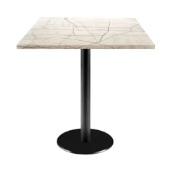 Bord 70 x 70 cm - Rome maia marmor model beige