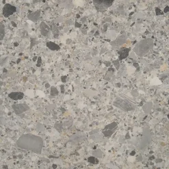 Bord 70 x 70 cm - Rund terrazzo cepp model Grå