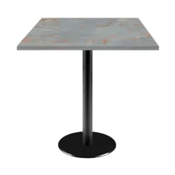 Bord 70 x 70 cm - rustgrå Rom model brun