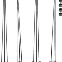 Bordben - 4 stk. - 30 " - 76,2 cm - VEVOR - Hårnåls møbelben-FA-
