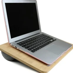 Bærbar computerbakke med pude, bærbar computer knæpude, tablet computer seng, B
