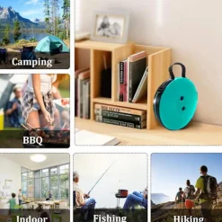 Bærbar foldeskammel, justerbar i højden: Bærbar foldeskammel, grill, køkken, værksted, børn, understøtter op til 200 kg