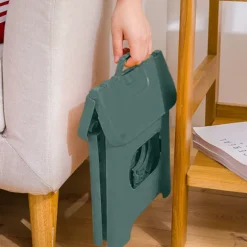 Bærbar foldeskammel til udendørs brug, let og robust kompakt foldesæde med bærehåndtag, let at rengøre foldbar skammel med pladsbesparende design green L | Fyndiq