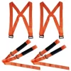 Bærestropper til flytning (orange), ergonomisk møbelbærestrop til nem løftning af tunge genstande