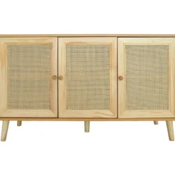 Buffetstil kanape "Neuille" - 120 x 40 x 71,5 cm - Beige kastanj