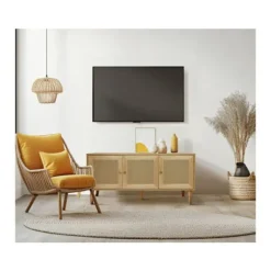 Buffetstil kanape "Neuille" - 120 x 40 x 71,5 cm - Beige kastanj