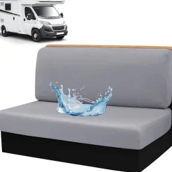 Campingvogn Betræk - Til Campingvogn, Autocamper, Spisebord - Sølvgrå