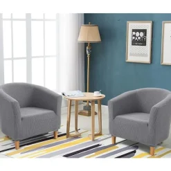 Chesterfield lænestol betræk, Jacquard stretch badekar