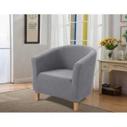 Chesterfield Lænestol Betræk, Jacquard Stretch Stretch Tub