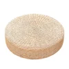 45cm Yoga Måtten Rund Pouf Gulvpude Pude Halm Meditation Fortykkelse Blød Yoga Udstyr