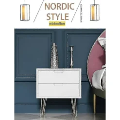 10cm-40cm Bordben af jern Kabinetben Hårnålsbordben Metal Møbelben 1 Stykke Guld 30cm Gold 30cm