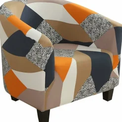 Convertible Armchair Slipcover Stretch Chesterfield Armchair Slip