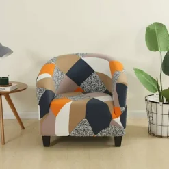 Convertible Armchair Slipcover Stretch Chesterfield Armchair Slip