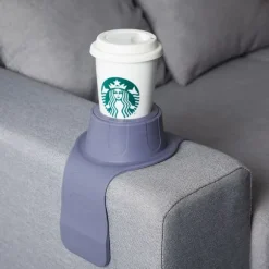 CouchCoaster - Den ultimative kopholder til din sofa, stålfarvet