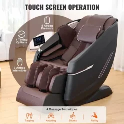 3D Shiatsu Massage Stole - DUOKU - BH-6223 - 10-18 Indstillinger - Opvarmning - Bluetooth