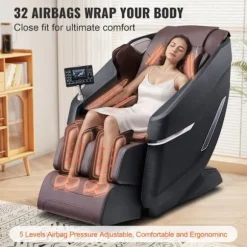 3D Shiatsu Massage Stole - DUOKU - BH-6223 - 10-18 Indstillinger - Opvarmning - Bluetooth