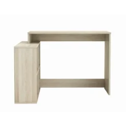 DEMEYERE Moderne hjørneskrivebord Shannon eg indretning - L 112 cm - NAGANO Shannon ek dekor