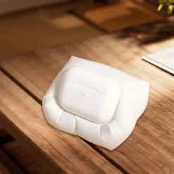 3D-printet sofalignende etui til høretelefoner til Pods 2 3, flere modeller, skrivebord Black