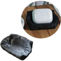 3D-printet sofalignende etui til høretelefoner til Pods 1 2 3 flere modeller skrivebord Black