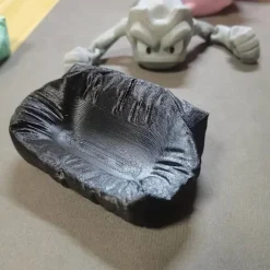 3D-printet sofalignende etui til høretelefoner til Pods 1 2 3 flere modeller skrivebord Black
