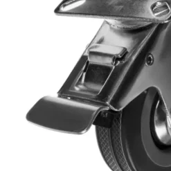 Drejelige hjul med bremse / Transporthjul - 4 stk. [CO]