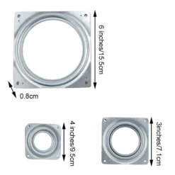 Drejeskive Plade Rulleleje Drejeskive 3 TOMMER 3 Inch