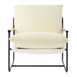 Ekstra Stol - DUOKU - HC-1502 - Moderne Design - Træarmstøtter - Aftagelig Pude beige