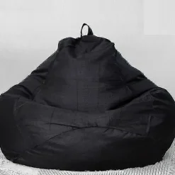Ekstra store sækkestole Sofabetræk Indendørs Lazy Lounger kompatibel med voksne børn (Ingen fyld)