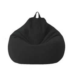 Ekstra store sækkestole Sofabetræk Indendørs Lazy Lounger kompatibel med voksne børn (Ingen fyld)