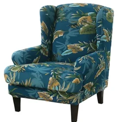 Elastisk Vinge Stol Sofa Betræk Lænestol Betræk Farve Polyester