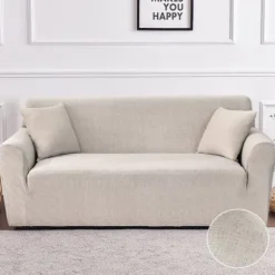 Elastiske sofaovertræk til stue Geometrisk lænestol Loveseat Cover Hjørne L-formet sofa Skal bestille 2 dele cover Farve 1 Medium(145-185cm)1pc