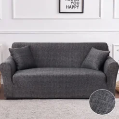 Elastiske sofaovertræk til stue Geometrisk lænestol Loveseat Cover Hjørne L-formet sofa Skal bestille 2 dele cover Farve 1 Medium(145-185cm)1pc