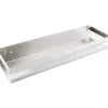 Elegant Rustfrit Design Væghylde, Fugtsikker Organizer i Rustfrit Stål, Pladsbesparende Vægmonteret Opbevaring til Køkken Soveværelse Stueindretning | Fyndiq