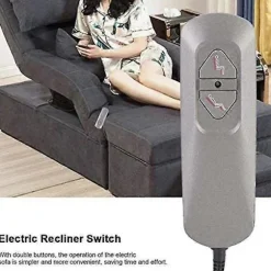 Elektrisk Lænestol Kontrol Dobbelt Knap, Stolelift/Elektrisk Sofa Manuel Kontrol, Sofa Lænestol Justeringsfjernbetjening