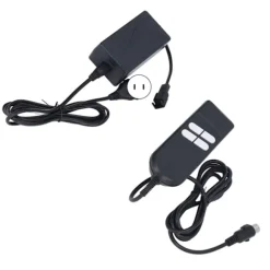 Elektrisk lænestolscontroller 4 knapper 5 ben elektrisk sofaligner fjernbetjening løftestol reservedele håndkontrol