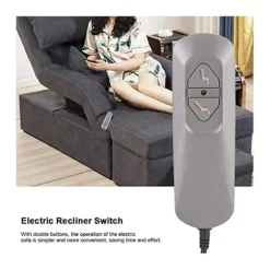 Elektrisk Recliner Controller Dobbelt Knap, Stol Løft/Elektrisk Sofa Manuel Controller, Sofa Reclin