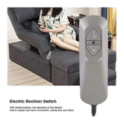 Elektrisk Recliner Controller Dobbelt Knap, Stol Løft/elektrisk Sofa Manuel Controller, Sofa Reclin-hy