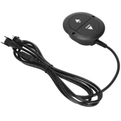 Elektrisk Relaxstol Kontakt Massage Stol Håndtag Løfte Elektrisk Stol Kontrol med 2 Knapper 12‑32V
