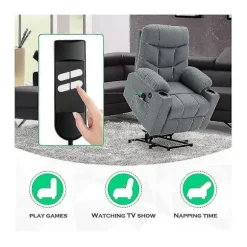 Elektrisk sofa fjernbetjening erstatning, 5-benet 4-knaps Power Recliner fjernbetjening erstatning til OKIN LIMOSS