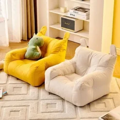 Enkel Sofa Børn Lille Sofastol Baby Læsehjørne Børn Green